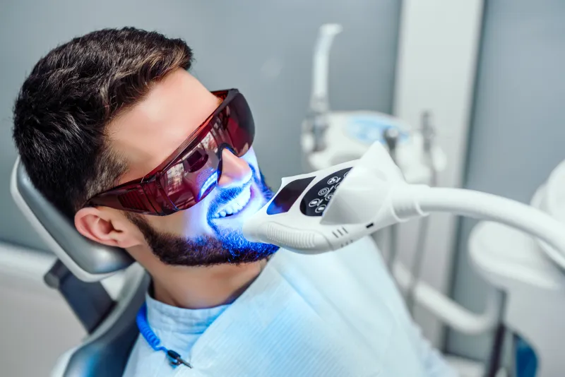 Teeth whitening treatment